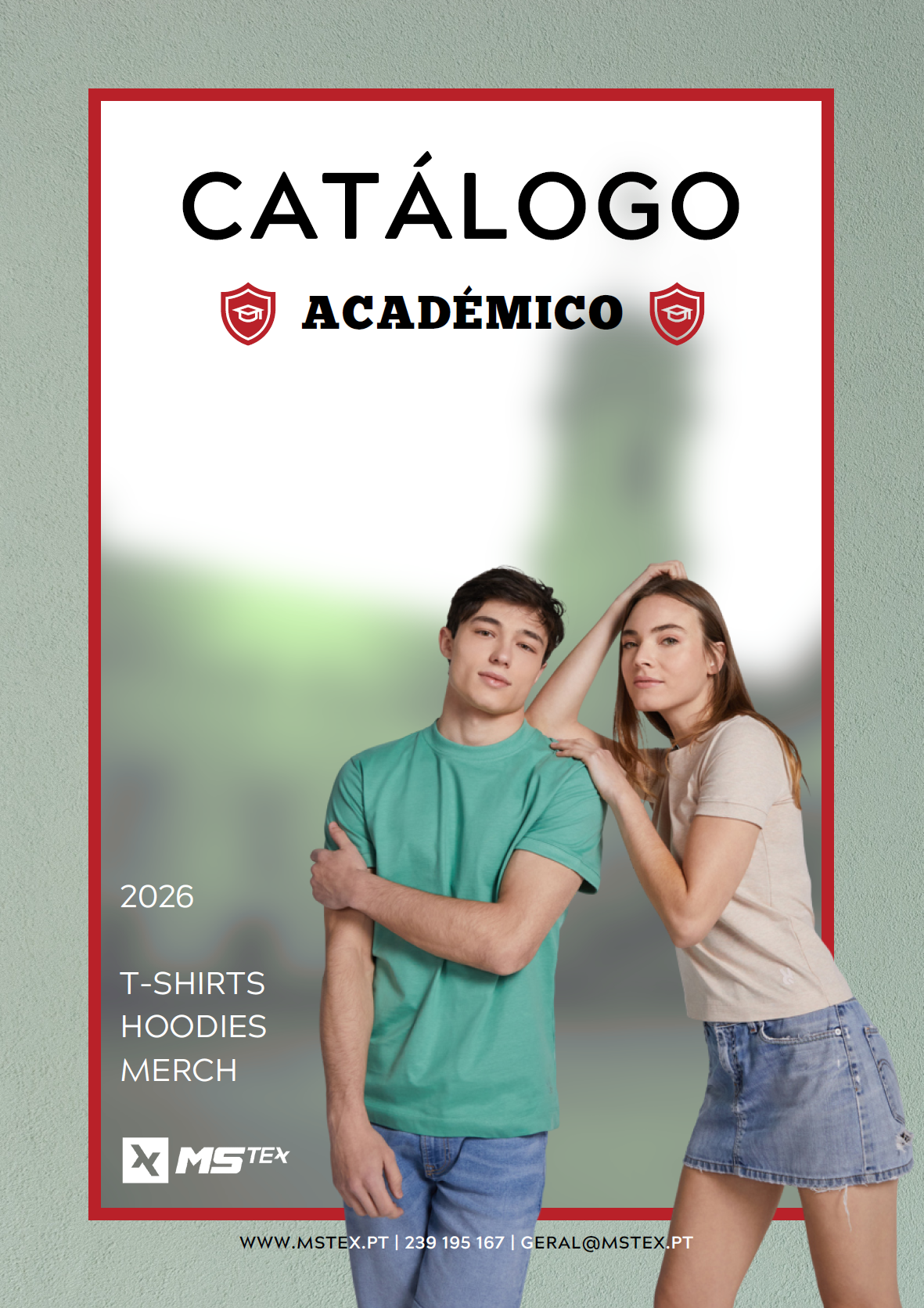 Capa do Catálogo Académico MStex
